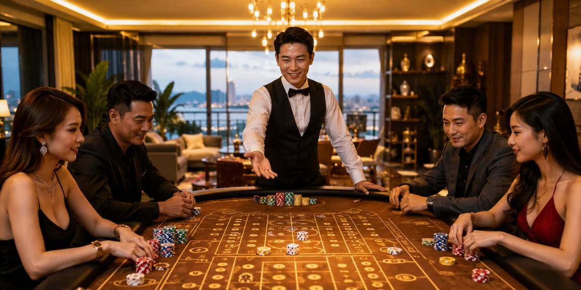 hubet2222 Bàn Baccarat, Roulette và Blackjack phát trực tiếp từ studio thật